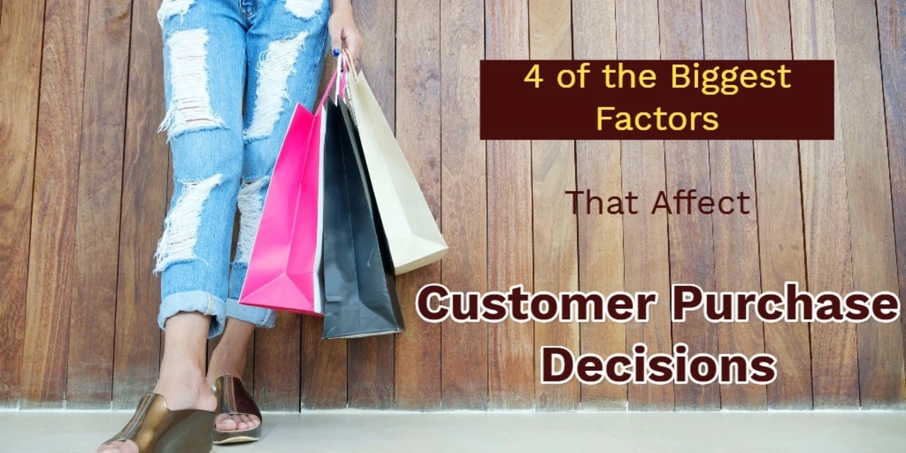 What are customers' buying decisions made up of?